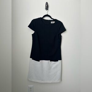 Eliza J woman’s dress black & white size 10